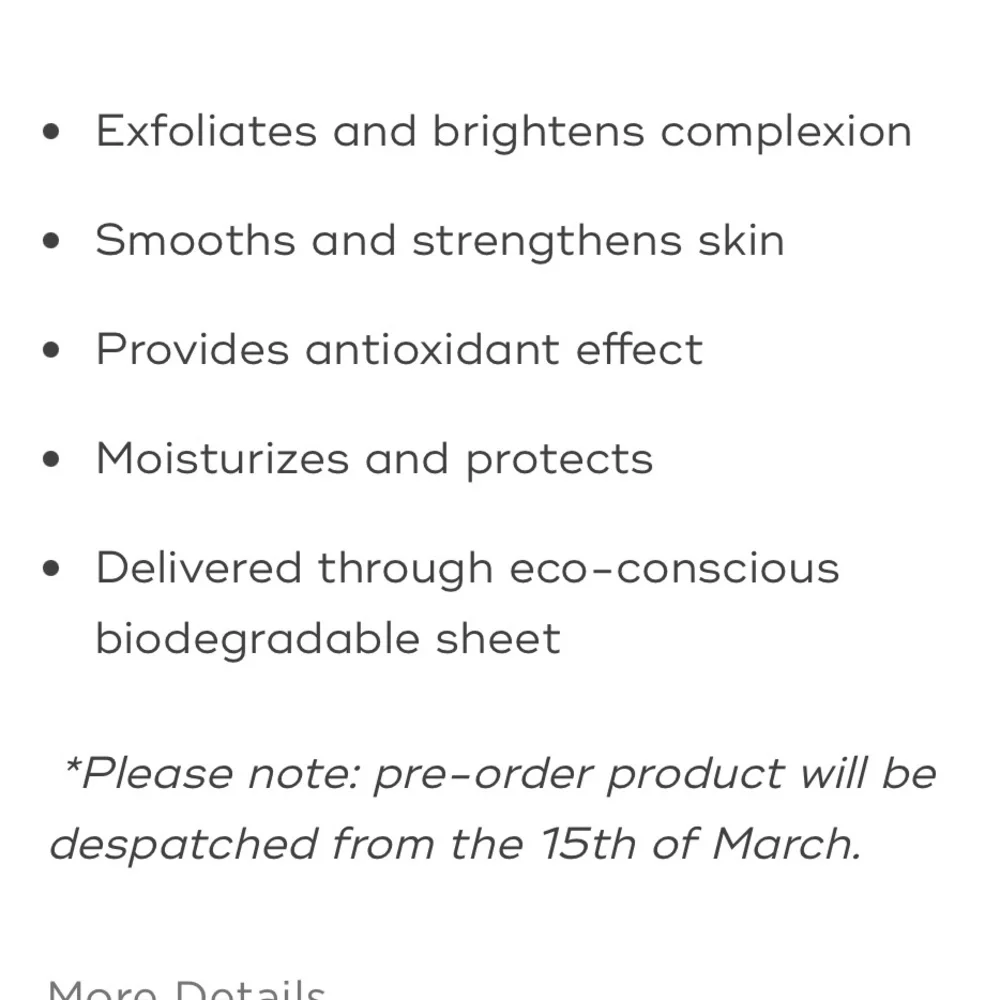 Aceology Multi-Vitamin Brightening Mask - Picture 8 of 8